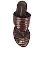 view 4 of 5 Azula Heels in Brown Snake