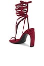 view 3 of 5 COM SALTO BON-BON in Wine Suede
