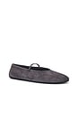 view 2 of 5 Dancerina Mary Janes in Dark Grey Suede