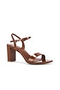 view 2 of 5 Go-there Sandals in Cognac Patent