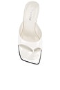 view 4 of 5 Honey-bun Sandals in White Patent