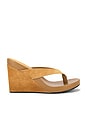 view 1 of 5 Liezel Platforms in Mustard Suede Combo