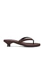 view 1 of 5 Lollipop Sandals in Brown Matte