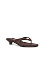view 2 of 5 Lollipop Sandals in Brown Matte