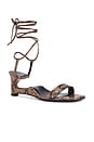 view 2 of 5 Reversed Sandals in Brown
