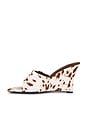 view 5 of 5 Capital Mules in Brown White Cow
