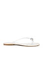 view 1 of 5 Cherished Sandals in White Silver