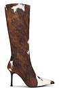 view 2 of 5 Darling Boots in Tan White Cow