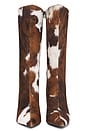 view 4 of 5 Darling Boots in Tan White Cow