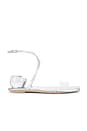 view 1 of 5 Foretell Sandals in Silver Clear