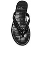 view 4 of 5 Kierra Slippers in Black Croco
