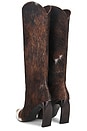 view 3 of 5 Pinpoint Boots in Tan White Cow