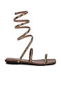 view 1 of 5 Slinked Sandals in Tan Bronze