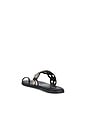 view 3 of 5 Taren Sandals in Black Silver