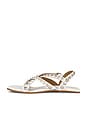 view 5 of 5 Xanthe Sandals in White Silver