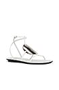 view 2 of 5 SANDÁLIAS CALANTHE in White Patent Silver