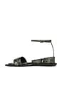 view 5 of 5 Plinth Sandals in Green Snake