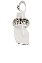 view 4 of 5 Resort Sandals in White Silver