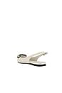 view 3 of 5 Tactful Flats in Ivory Crinkle Silver