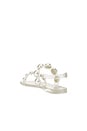 view 3 of 5 Gumdrop Sandal in Clear Silver