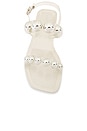 view 4 of 5 Gumdrop Sandal in Clear Silver