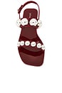 view 4 of 5 Gumdrop Sandal in Red Silver