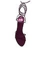 view 4 of 5 Avani Sandal in Eggpant Satin
