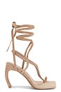 view 1 of 5 Bon-Bon Sandal in Dark Beige Suede