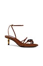 view 2 of 5 Carnelian Sandal in Light Brown Suede Combo