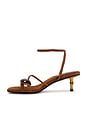 view 5 of 5 Carnelian Sandal in Light Brown Suede Combo