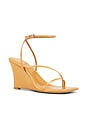 view 2 of 5 Highlight Sandal in Light Tan Patent