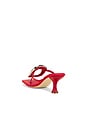 view 3 of 5 SANDALES LINQ-UP-2 in Bright Red Silver Shiny