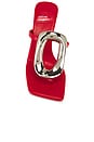 view 4 of 5 SANDALES LINQ-UP-2 in Bright Red Silver Shiny