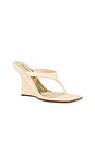 view 2 of 5 Romee Sandal in Beige Ostrich