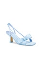 view 2 of 5 Takeabow-L Sandal in Baby Blue Satin