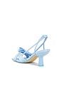 view 3 of 5 Takeabow-L Sandal in Baby Blue Satin