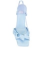 view 4 of 5 Takeabow-L Sandal in Baby Blue Satin