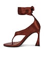 view 5 of 5 Ysabela-R Sandal in Brown Satin