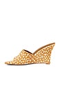 view 5 of 5 Capital-F Sandal in Beige White Spot