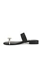 view 5 of 5 Dote-On Sandal in Black Silver
