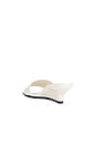 view 3 of 5 Frame Sandal in White Patent