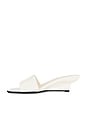 view 5 of 5 Frame Sandal in White Patent