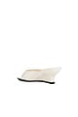 view 3 of 5 Honey-Bun Sandal in White Patent