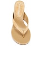 view 4 of 5 Liezel Sandal in Natural Suede Combo