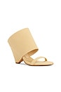view 2 of 5 Shady Sandal in Beige Fabric
