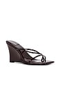 view 2 of 5 Biscotti Sandal in Brown Patent
