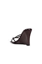 view 3 of 5 Biscotti Sandal in Brown Patent