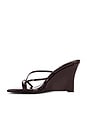 view 5 of 5 Biscotti Sandal in Brown Patent
