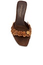 view 4 of 5 Cocoa Sandal in Espresso Suede Combo