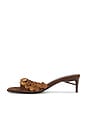 view 5 of 5 Cocoa Sandal in Espresso Suede Combo